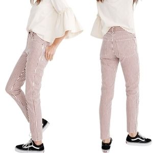 Madewell | Women's The High-Rise Slim Denim Boyjeans in Luca Stripe | Wo…